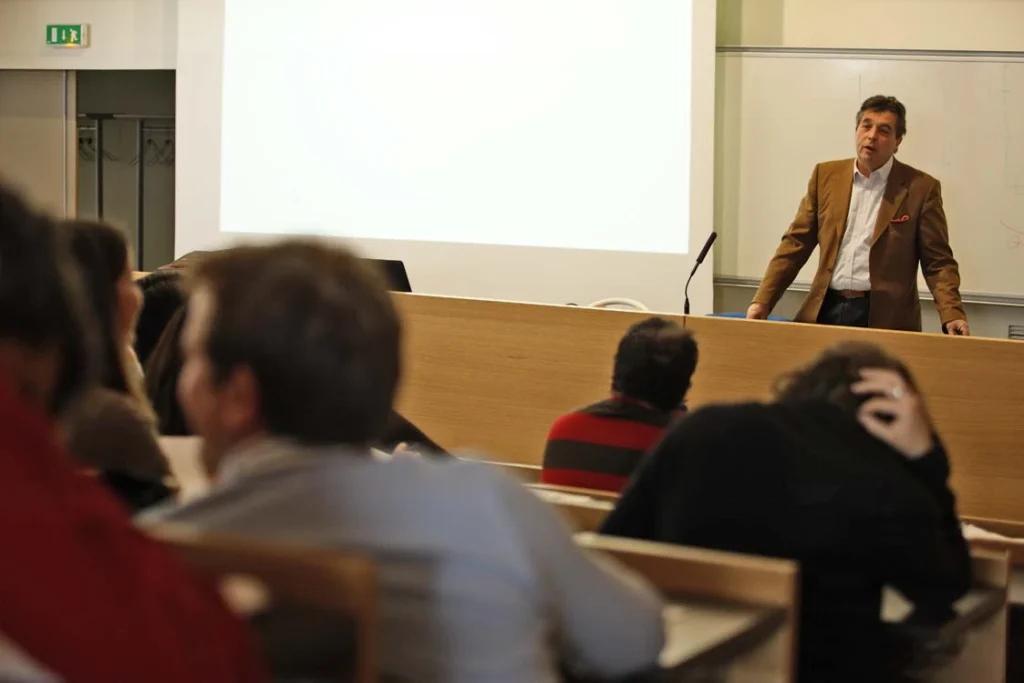 Denis Dubourdieu na Universidade de Bordeaux