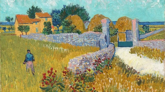 "Casa de camponeses na Provença" - Vincent van Gogh