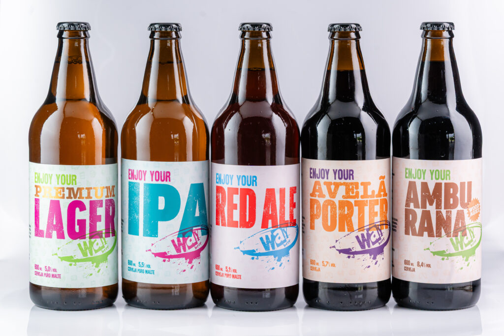 Cervejas de 600 ml